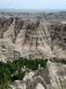 Badlands canyon